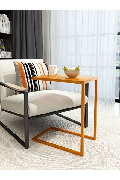 Evka Layer C Sehpa Turuncu