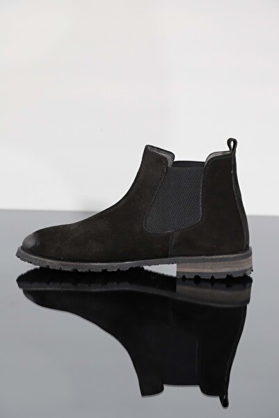 Konfores Ανδρικές κλασικές μπότες 1355 Ανατομική Σόλα Γνήσιο Δέρμα