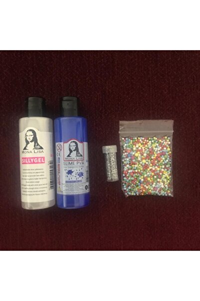 Esmay Slime Yapım Seti Fosforlu ( Neon ) Mavi