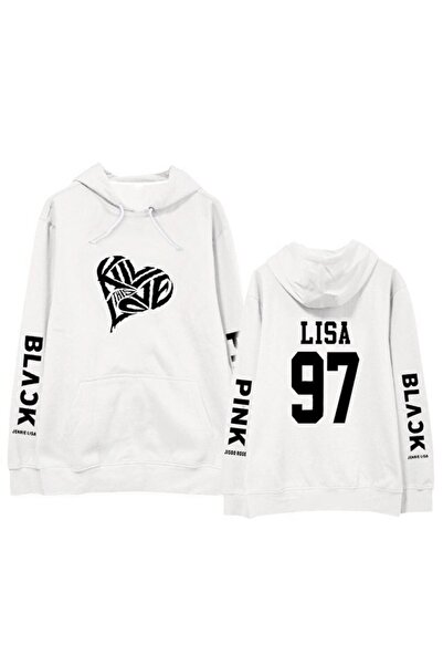 GALASHOP Blackpink Son Albümü Unisex Kapşonlu Hoodies mod87