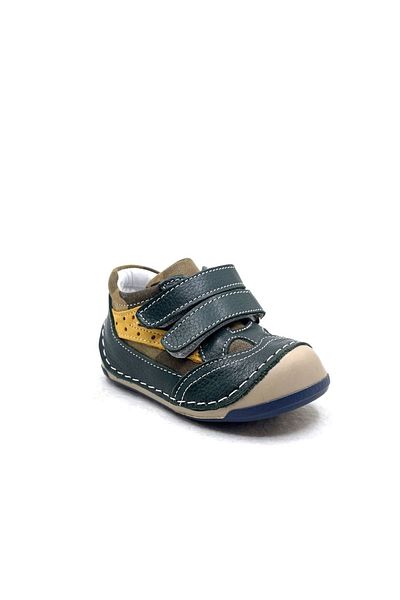 ELMA ŞEKERİ Leather And Orthopedic Men's First Step Shoes-khaki - 20