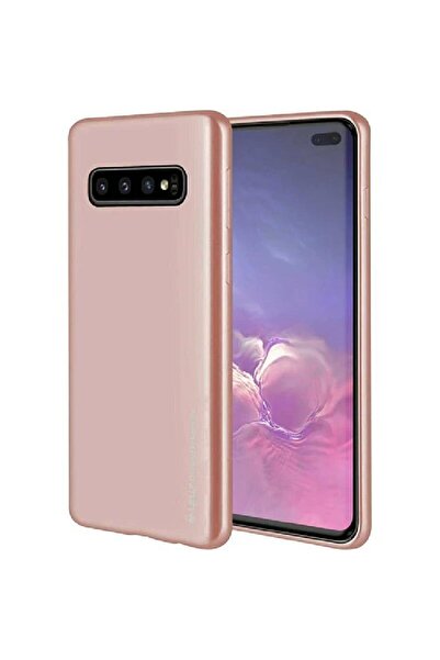 ZM STORE Samsung Galaxy S10 Kılıf Premier Rose Silikon Kapak