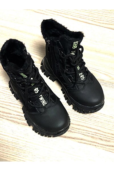 YGTSHOES Kız Çocuk Içi Kürklü Kışlık Bot
