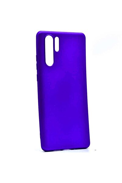 ZM STORE Huawei P30 Pro Kılıf Premier Saks Mavi Silikon Kapak