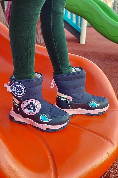 Aleza Shoes Παιδικές μπότες χιονιού Ales Thermal Wool