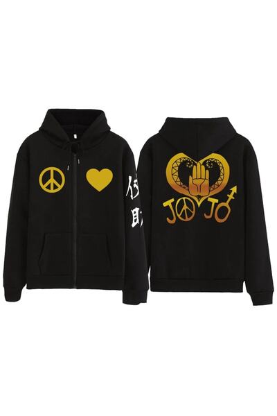 GALASHOP Anime Jojo'nun Tuhaf Macera Hoodie mod553r3