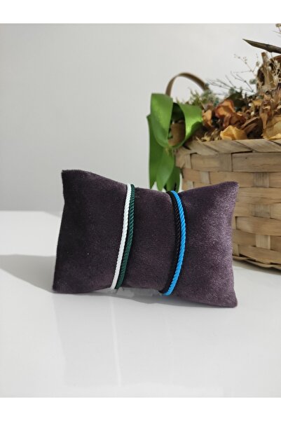 Esey Dizayn Saat Ve Bileklik Için Aksesuar Kadife Kumaş Yastık Stant