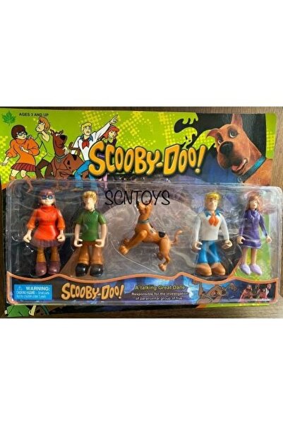 Aydın Oyuncak Oyuncak Scooby Doo Figürleri Shaggy Rogers Fred Jones Velma Din...