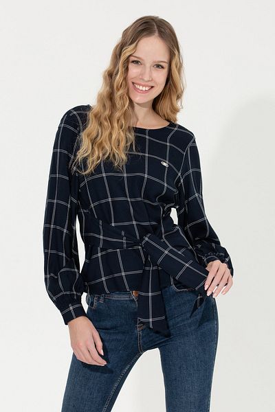 U.S. Polo Assn. Cămașă de damă bleumarin