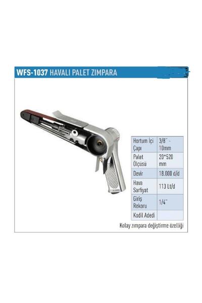 Wufu Havalı Palet Zımpara 1/4'' 18.000 D/d