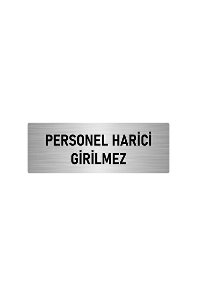 Özarslan Dizayn Metal Yönlendirme Levhası, Departman Kapı Isimliği Personel H...