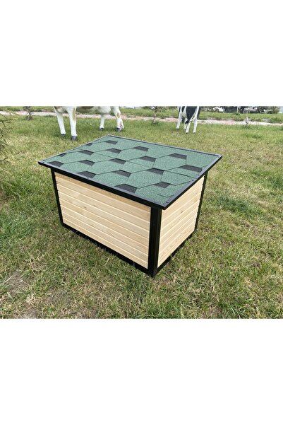 Petpone Trea™ Büyük Ahşap Köpek Evi