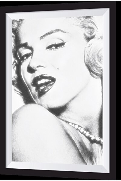 Hayat Poster Artmarilyn Monroe Wooden Painting with Artistic Frame Look