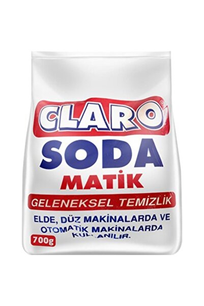 claro Soda Matik Beyazlatıcı Elde ve Matik Çamaşır Sodası Kireç Önleyici Yumu...