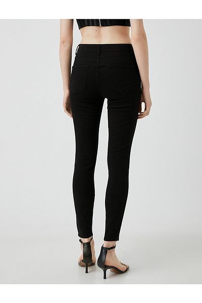 Livik Wednesday High Waist Skinny Jeans