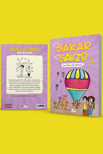 Mor Elma Yayıncılık Sakar Şakir 'geç Olsun Güç Olmasın' Masal - Hikaye Kitabı