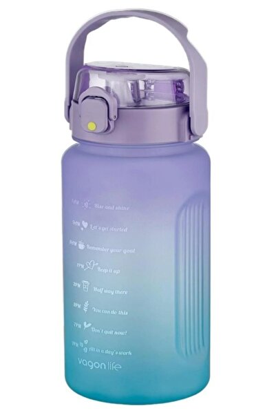 Uzspace Vagonlife Su Matarası 1500ml Vgn2213 Mor Mavi