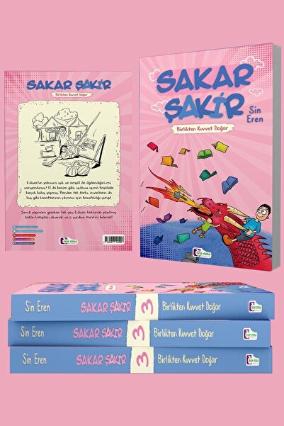 Mor Elma Yayıncılık Sakar Şakir 'birlikten Kuvvet Doğar' Masal - Hikaye Kitabı