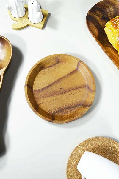 SepetçiBaba Luna Acacia 20 Cm Serving Plate