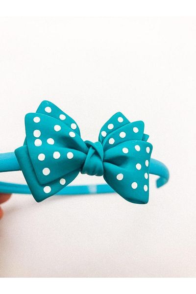 AYMETA TİCARET Crown with Colorful Bow Model for Kids