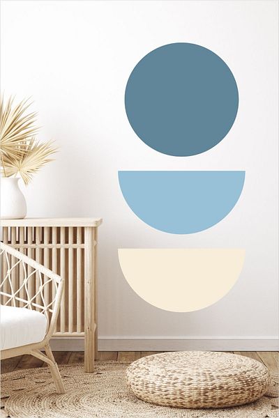 Grafikup Autocolant de perete geometric boem