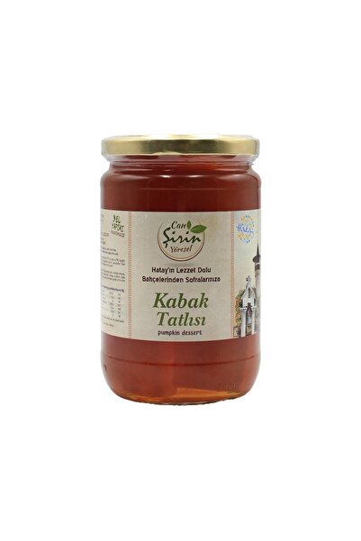 Can Şirin Yöresel Hatay Yöresel Kabak Tatlısı 850g