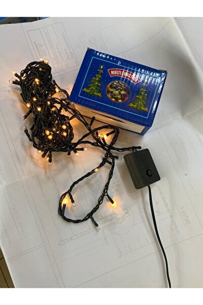 Genel Markalar Ledli Günışığı Renk 5 Mt Led Yılbaşı Ağaç Süsü Sarkıt Işık