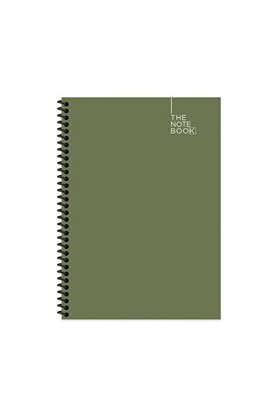 KESKİN COLOR Тефтер с твърда картонена корица, без линии, 120 страници, с тел...