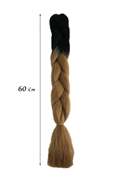 AKOLİFE Смесени цветове Омбре Африкански дредлоки Бокс плитки Синтетична коса...