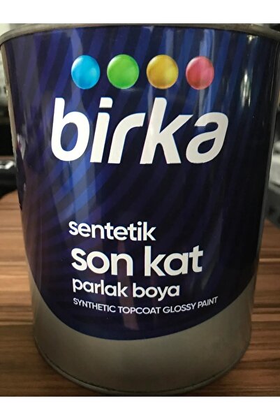 BİRKA Sentetik Sonkat Yağlı Boya Siyah 2,7 Kg