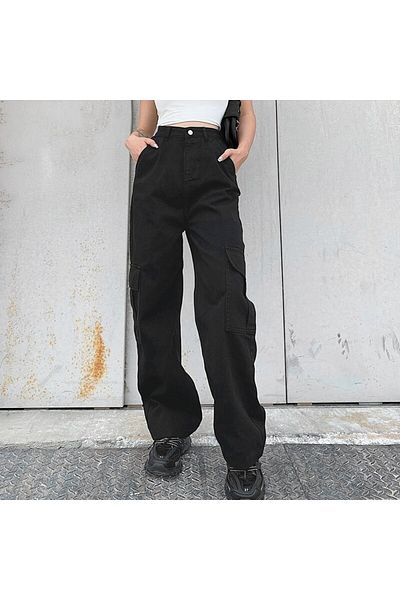 İYİ MODA Y2k Thick Fabric Cargo Pants
