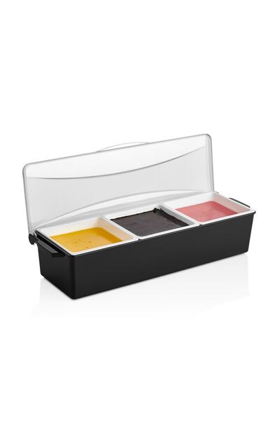 Genel Markalar 3 Gözlü Profesyonel Bar Konteyner