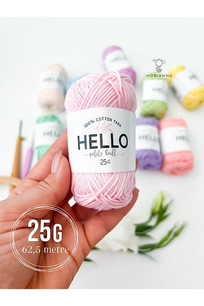 Hobianna Hello Punch & Amigurumi 10-Piece Thread Set