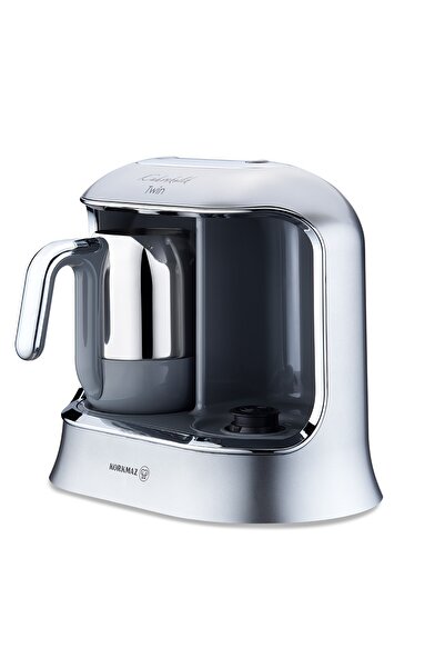 KORKMAZ Türk Kahvesi Makinesi Kahvekolik Twin Kahve Makinesi Inox/krom - A861-06 770Yseri