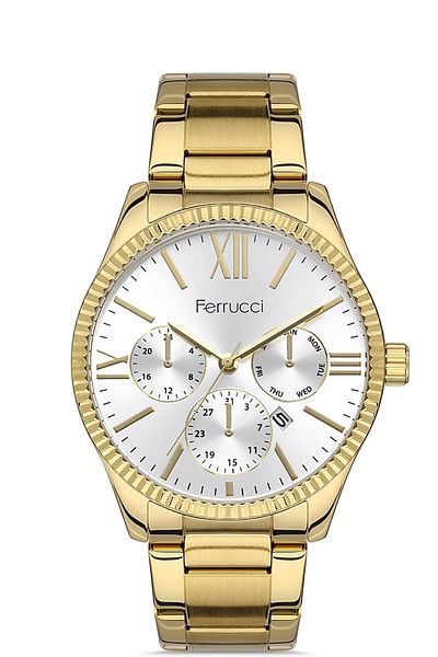 Ferrucci Original Super Metal Men's Wristwatch