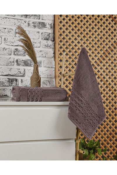 Mira Home Σετ Πετσέτες Μπάνιου 2 τμχ Σετ Πετσέτες Μπάνιου Μαλακό Βαμβάκι Εξαιρετικό