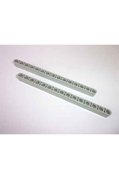 LEGO Original Technic Moc Custom Accessory Liftarm 1 X 15 Thick - Light Gray 4 Pieces Will Be Sent