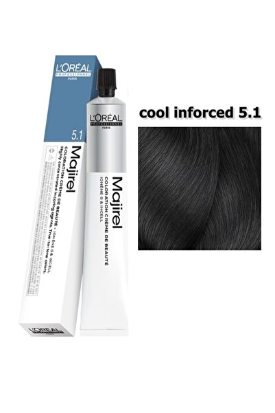 L'oreal Professionnel Loreal Majirel Saç Boyası 5.1 Cool Inforced Soğuk Tonla...