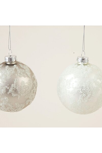 Chakra Saho 12'li Yılbaşı Topu Gümüş