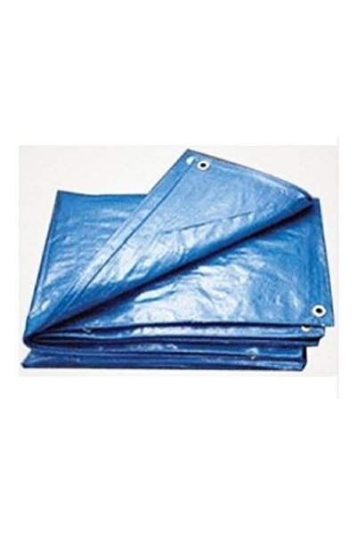 EKOTENTE BRANDA 5x6=30m2 مشمع خيمة أزرق، سميك 140 جرام (140 جرام/متر مربع)