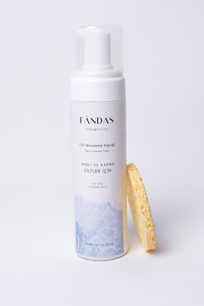 FANDAS Karma Ve Yağlı Cilt Için Köpük Temizleyici - 200ml