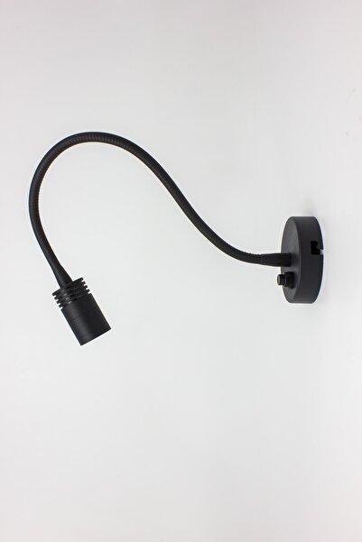Mikro Light Project Swan Siyah Yatak Başı Okuma Lambası Samsung Ledli Aplik 1.1w GünIşığı