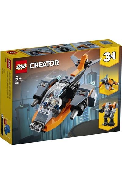 LEGO Creator 3 in 1 Cyber Unmanned Aerial Vehicle 31111 (113 Pieces)