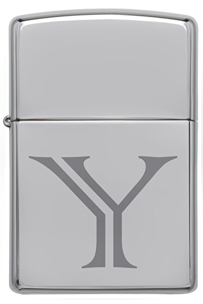 Zippo Çakmak Y Harf Gümüş Gri