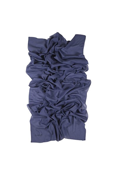 Sarar %100 Pamuk Şal / Indigo Mavi