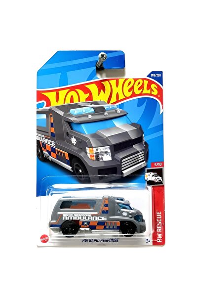 HOT WHEELS 1:64 Tekli Arabalar 2022 205/250 Hw Rescue Hw Rapid Response