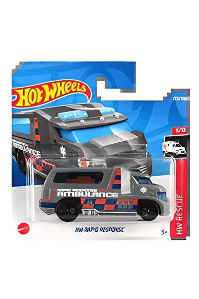 HOT WHEELS 1:64 Tekli Arabalar 2022 205/250 Hw Rescue Hw Rapid Response