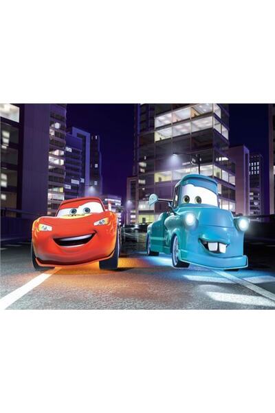 EkoDekor Şimşek Mcqueen Çocuk Odası Duvar Kağıdı Vinil
