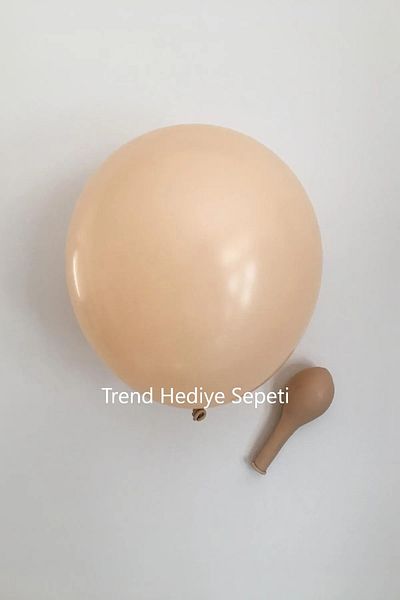 Trend Hediye Sepeti Retro Skin Color Balloon 10 Pack