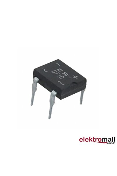 ELEKTROMALL Df10 Dıp4 1a 1000v Köprü Diyot - 10 Adet